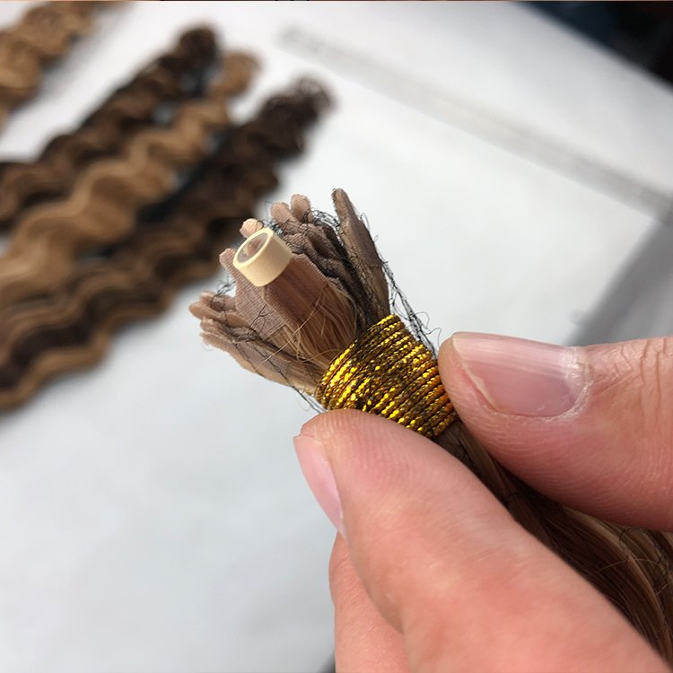 Pre-bonded flat tip hair extension remy virgin u tip hair extension double drawn straight i tip human hair extensions wholesale