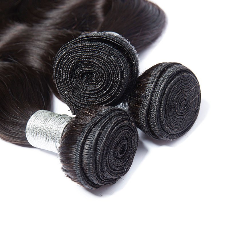 10A Human Hair Body Wave Bundles Brazilian Hair Weave Natural Black Color Wave Human Hair Extensions 12~40 Inch For Women