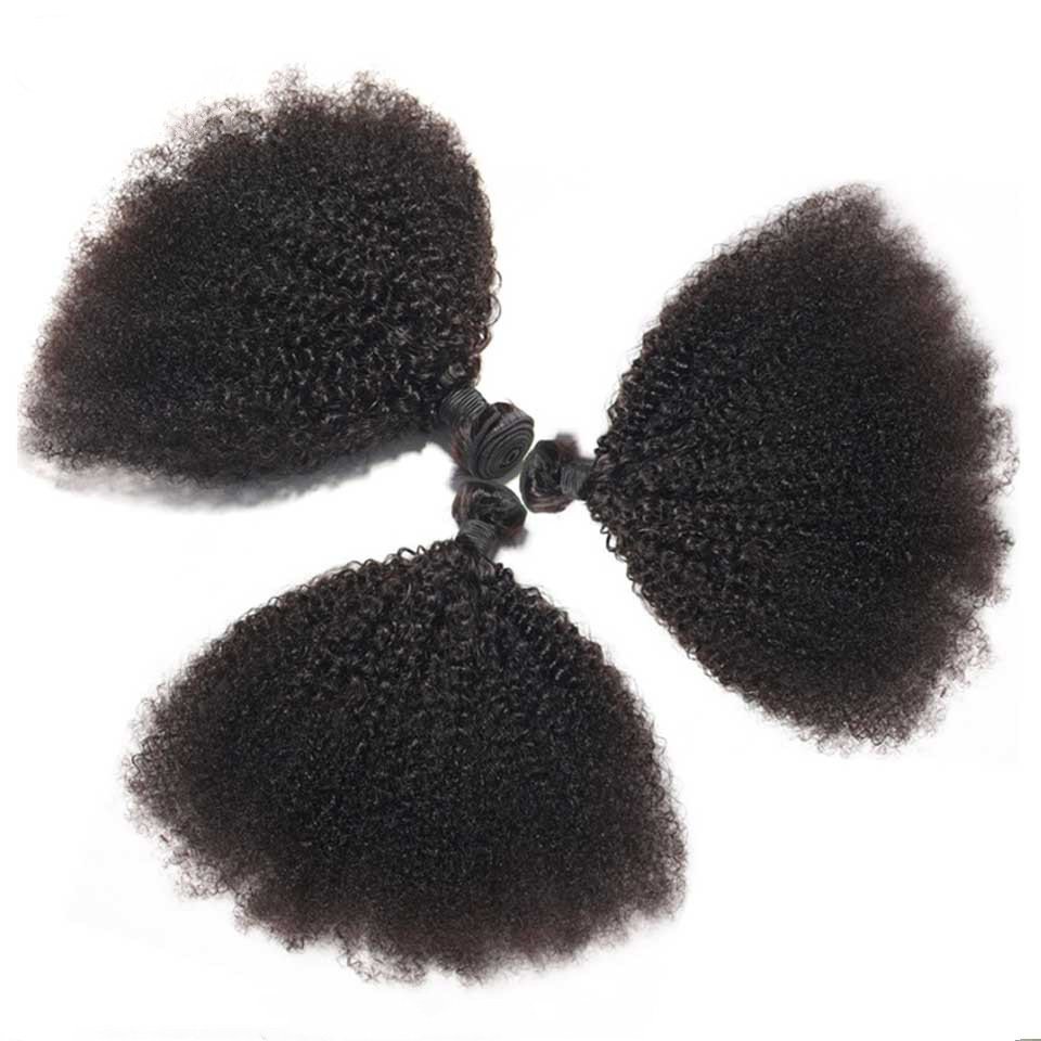 Wholesale Afro Kinky Curly Bundles Human Hair Bundles 100% Human Hair Weave Extensions Virgin Hair Brazilian