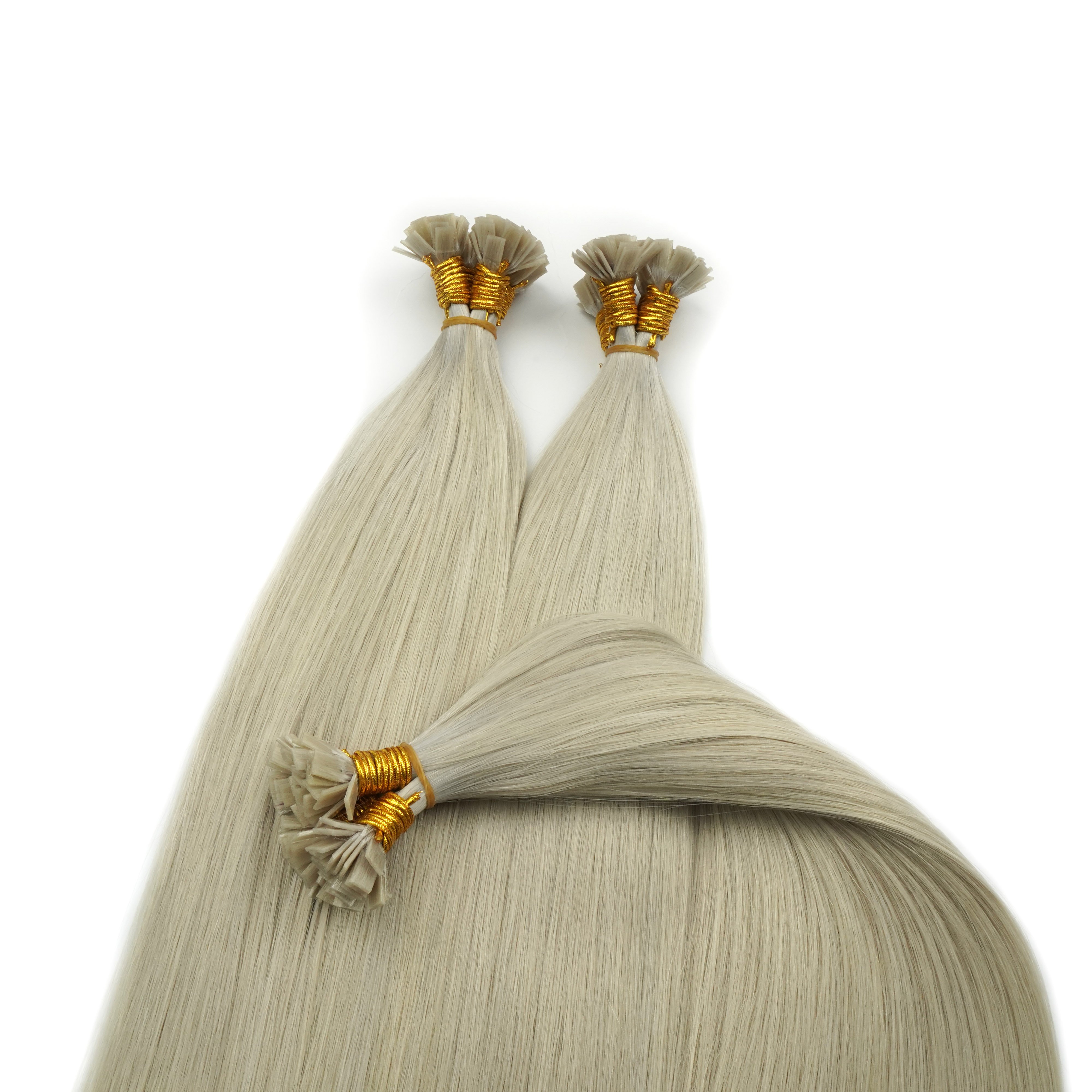 High Quality Remy Ombre Human Hair Double Drawn Russian Hair Flat Tip Keratin Hair Extension