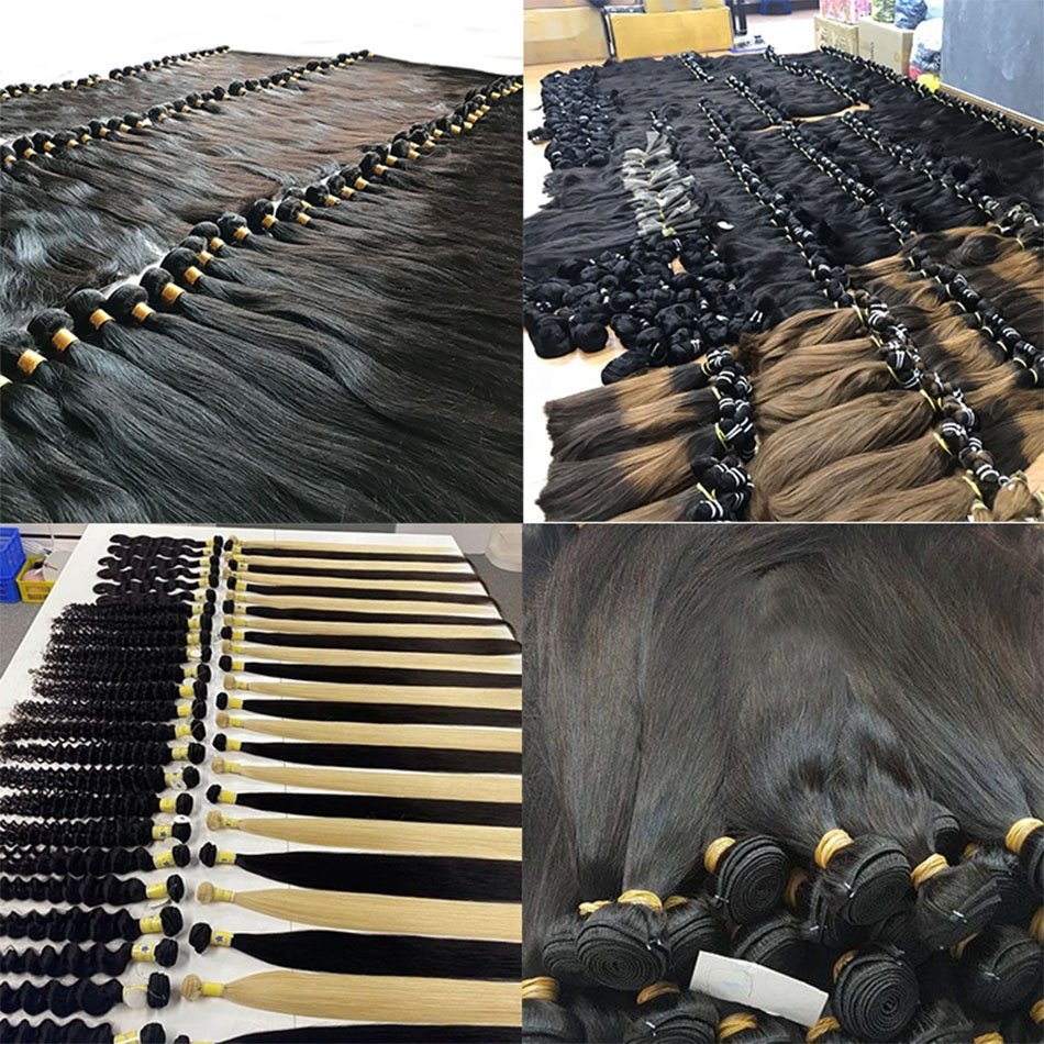 613 40inch Raw Human Blonde Hair Bundles With Frontal, Perruque Blond Virgin Hair Vendor, Remy Brazilian Human Hair Extensions
