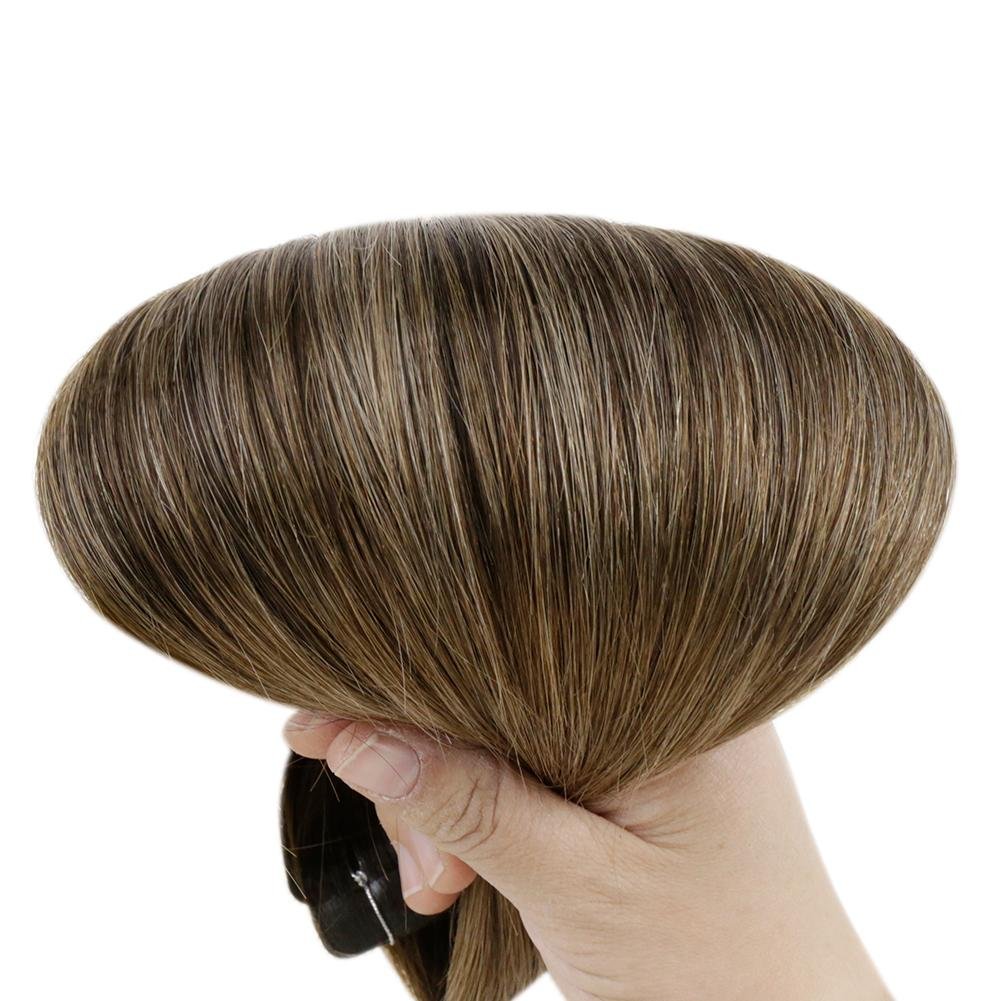 Tape in hair extensions Indian hair double drawn high quality