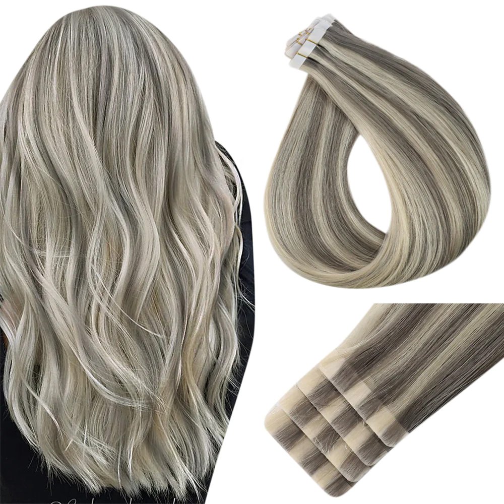 Wholesale Hair Vendors Premium Quality Tape Extensions 100% Virgin Human Hair Extensions Tape In Hair Extension