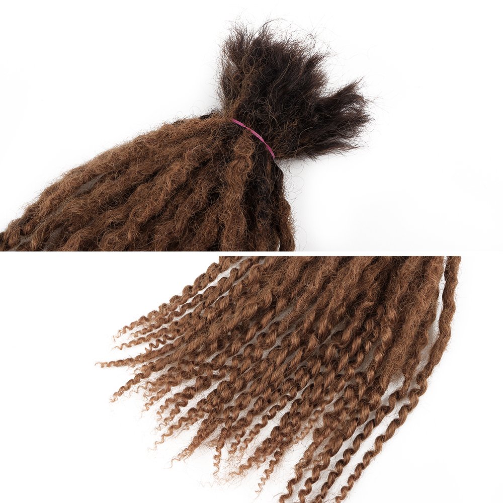 Vastdreads new style human hair boho loc extension bundles dreads extensions human hair boho human curly locs