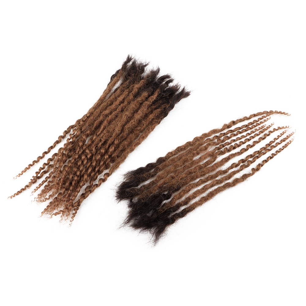 Vastdreads new style human hair boho loc extension bundles dreads extensions human hair boho human curly locs