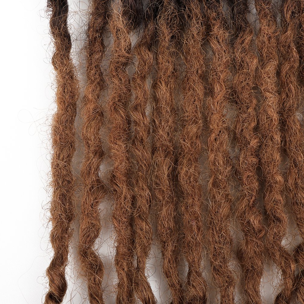 Vastdreads new style human hair boho loc extension bundles dreads extensions human hair boho human curly locs