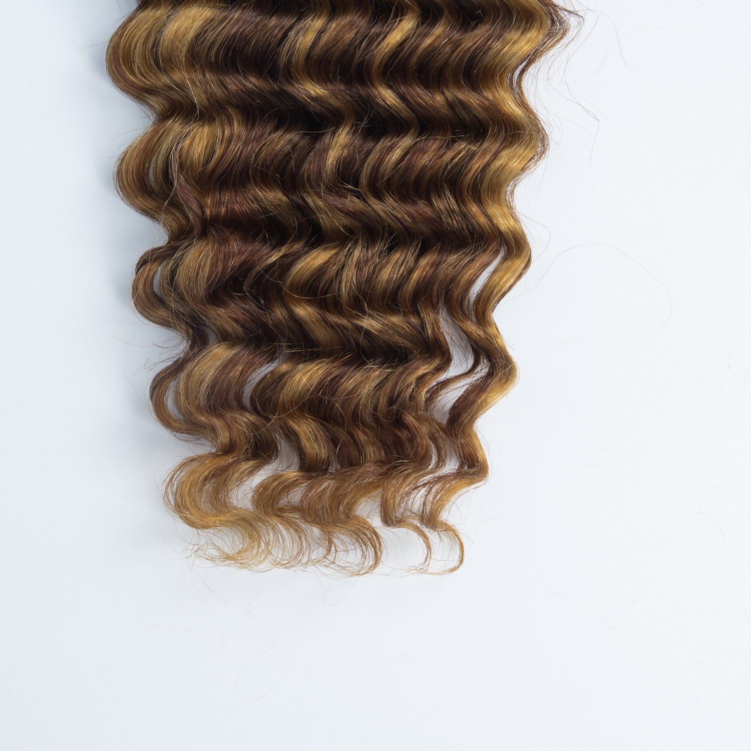Deep wave highlighed #4/27 bulk human hair for braiding no weft human hair bulk human hair bulk for braiding