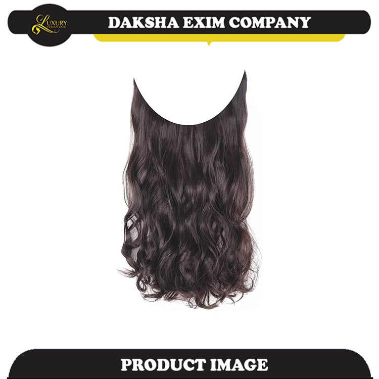 Pure and Unprocessed Human Hair Weft Extensions Specifically Designed for Women with Wave and Curl Styles