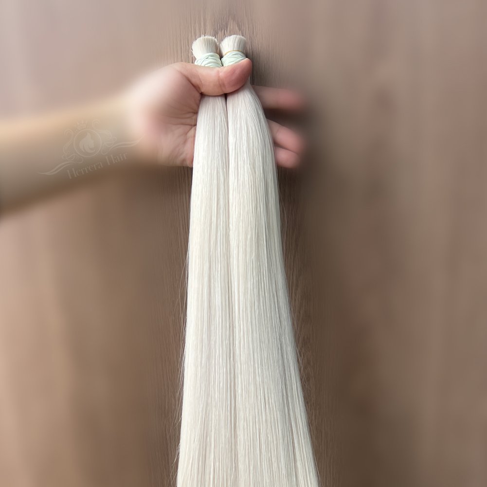 Wholesale 100% Human Hair Extensions Bulk Vendor Raw Unprocessed Extensiones Cabello Humano Natural Virgin Cuticle Aligned Hair