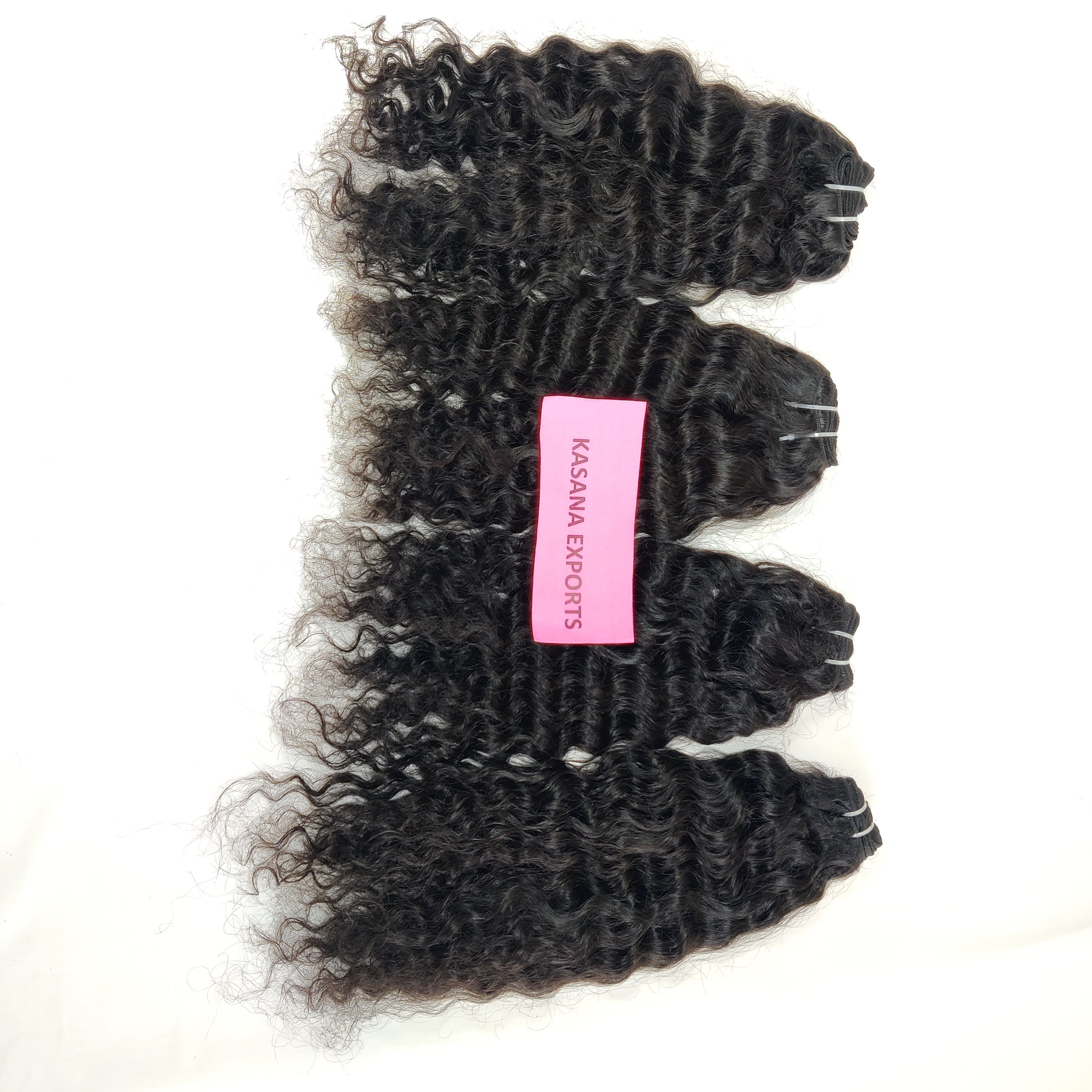 Unprocessed 100% Cuticle Aligned chemical processing none Wholesale Bundles Curly Indian lace front wigs human hair Extensions