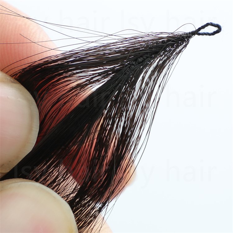 Best Price Feathers Human Hair Extensions Vendor Invisible High Quality Double Drawn 100% Human Hair Feathering Hair Extension