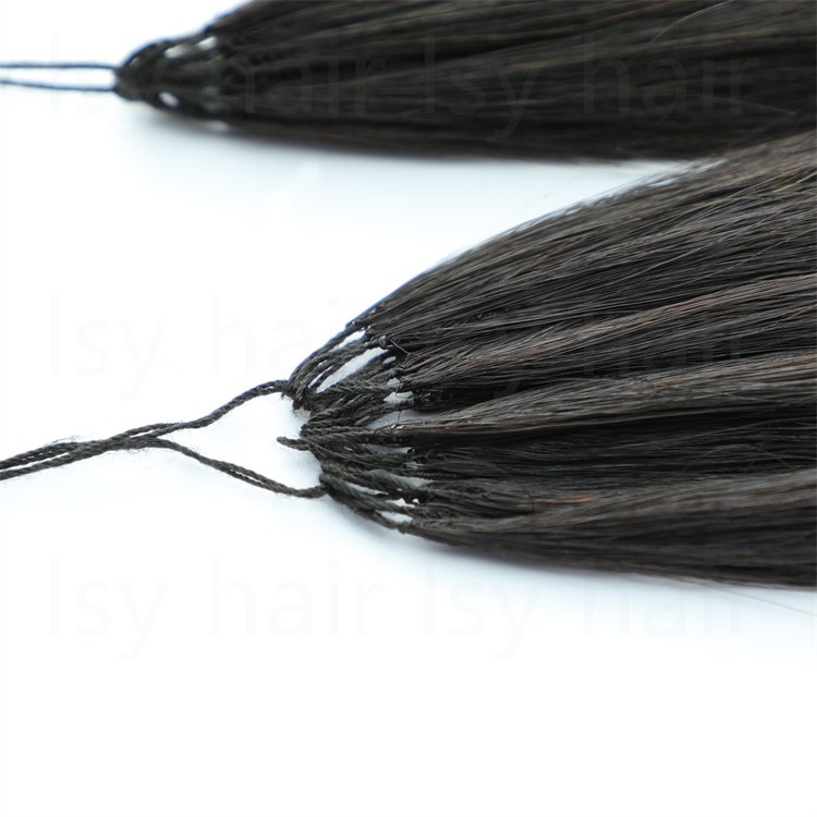 Best Price Feathers Human Hair Extensions Vendor Invisible High Quality Double Drawn 100% Human Hair Feathering Hair Extension