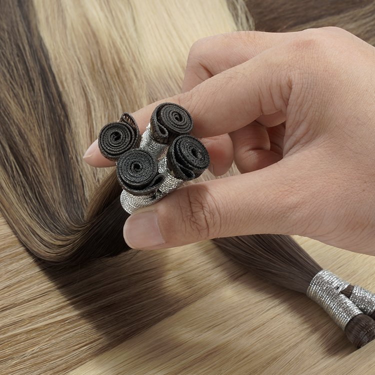 New Genius Wefts Can Be Cut loc extensions human hair Weft Human Hair Extensions