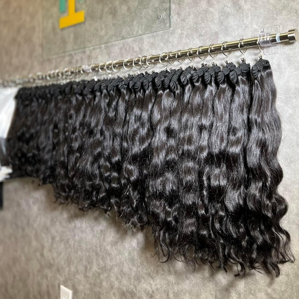 Super Double Drawn Vietnamese Virgin Human Hair 14A Grade Bone Straight Vietnam Human Hair Extension, Bundle Raw Vietnamese Hair