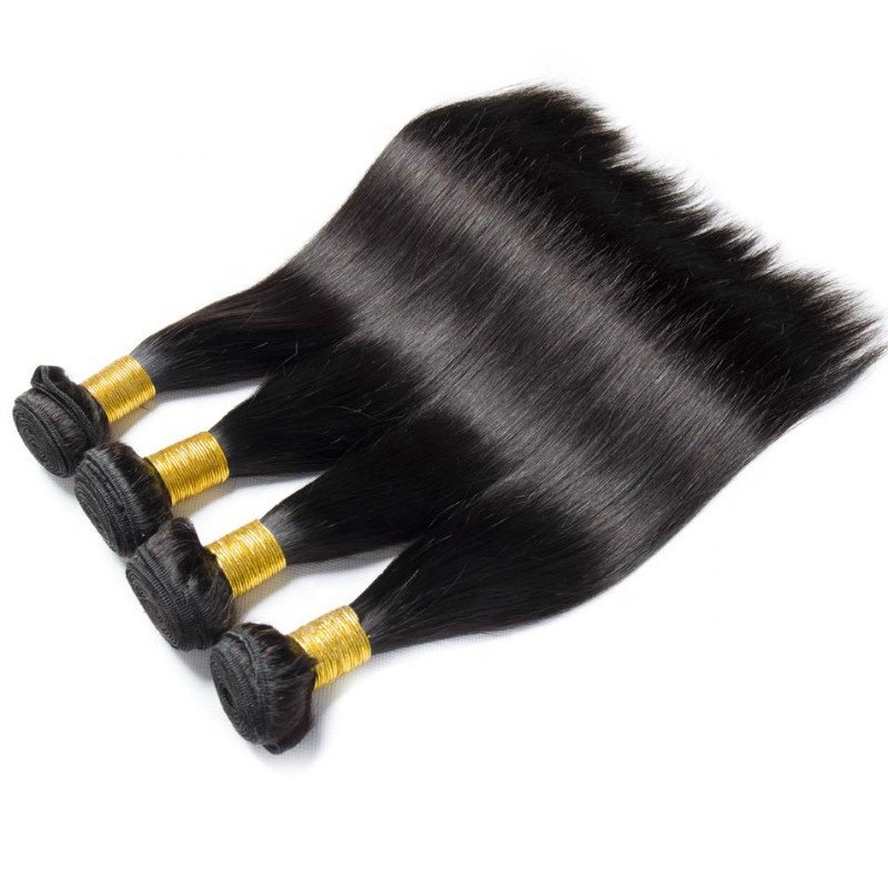 Dropship 6D human hair extension hair wigs toupee hair lace front weave bundles straight supplier for sale