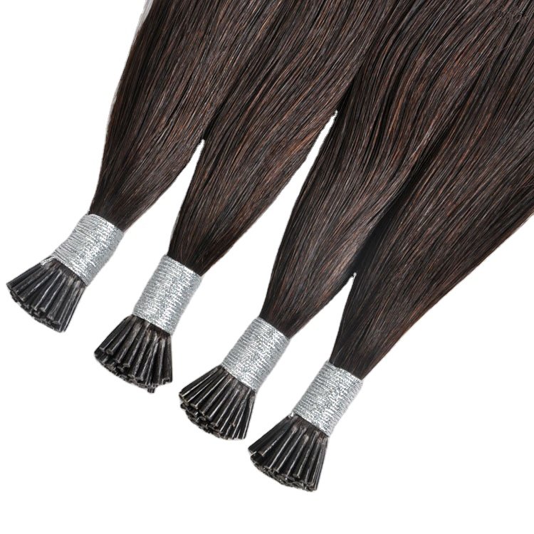 Premium Quality Italian K Tip Hair Extensions Human Hair 100% Cuticle Aligned Stick I Tip Human Hair Extensions