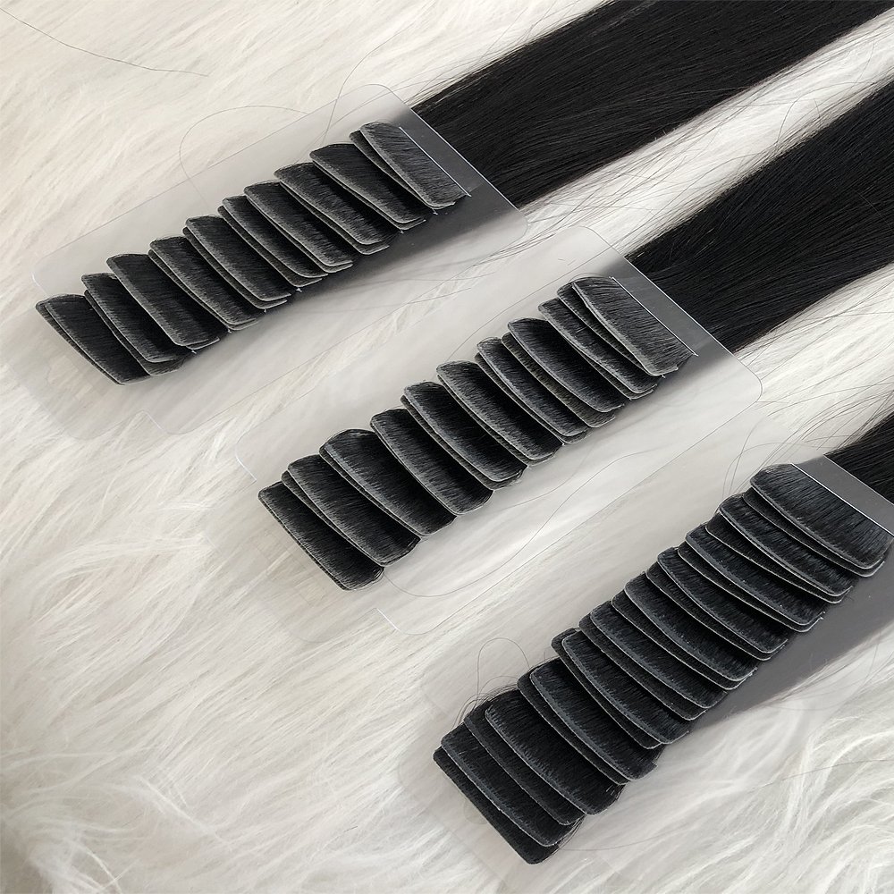 Luxury Raw Virgin Cuticle Aligned Seamless Rejected Double Drawn Invisible Skin Weft 100 Remy Chinese Tape ins Hair Extensions