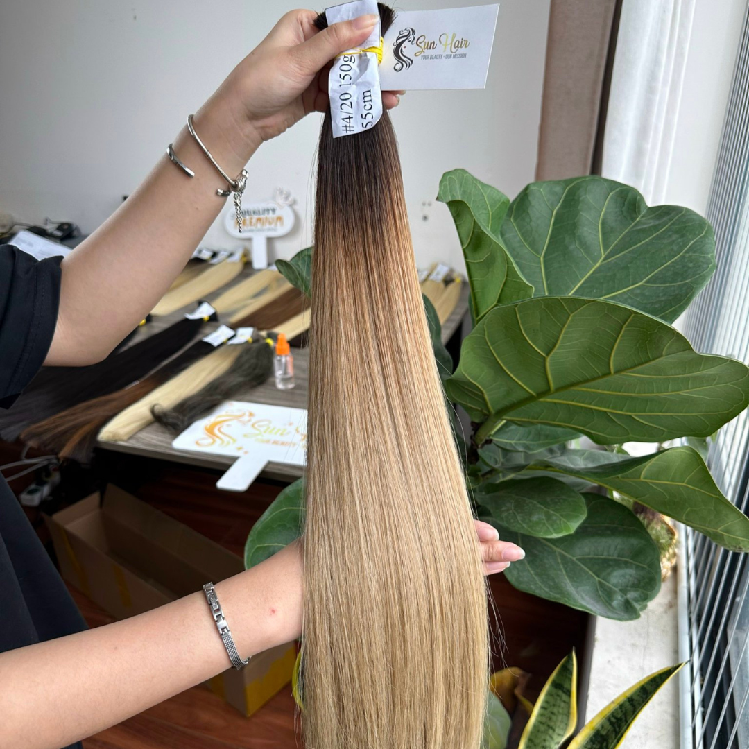 Wholesale Hot Trending Products High Quality With A Variety Of Different Colors Bulk Hair 100% Human Hair Extensions