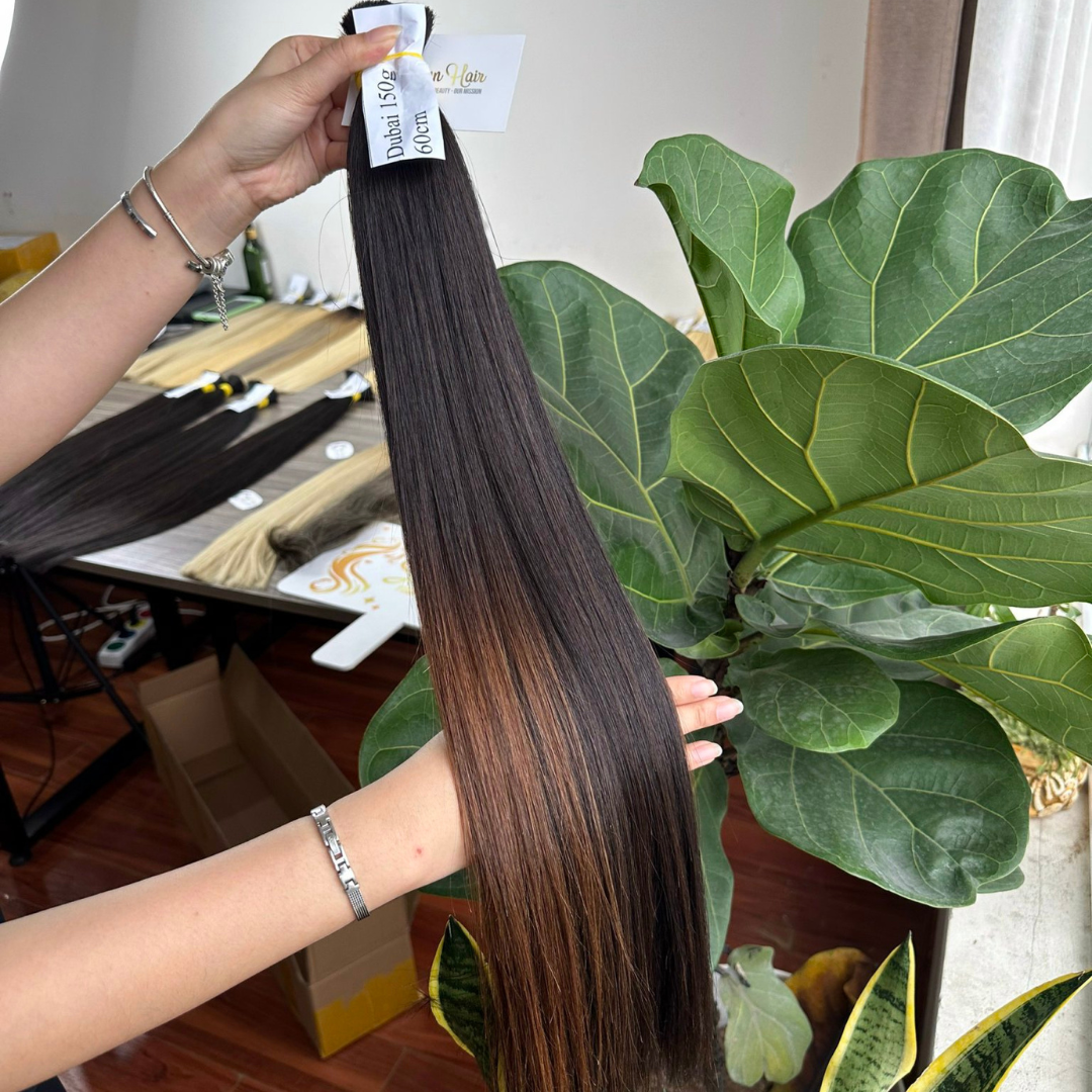 Wholesale Hot Trending Products High Quality With A Variety Of Different Colors Bulk Hair 100% Human Hair Extensions