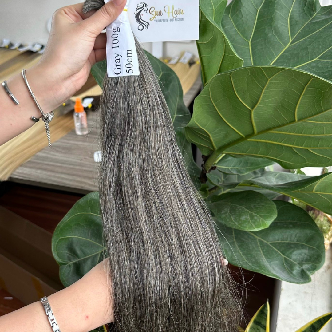 Wholesale Hot Trending Products High Quality With A Variety Of Different Colors Bulk Hair 100% Human Hair Extensions