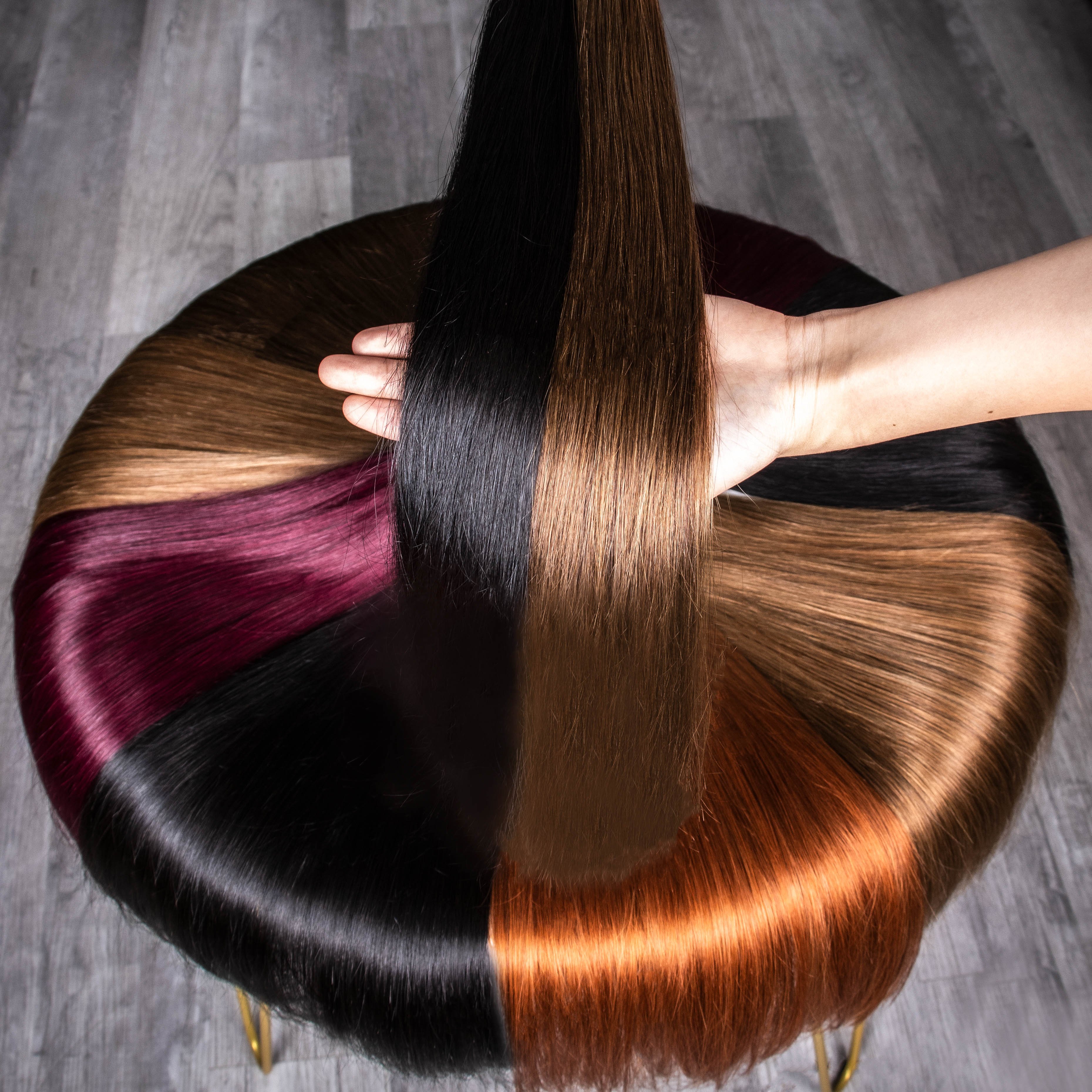 Wholesale Luxury Quality Super Double Drawn Russian Cuticle Aligned Human Hair 100% Reusable Nano Tip Human Hair Extensions