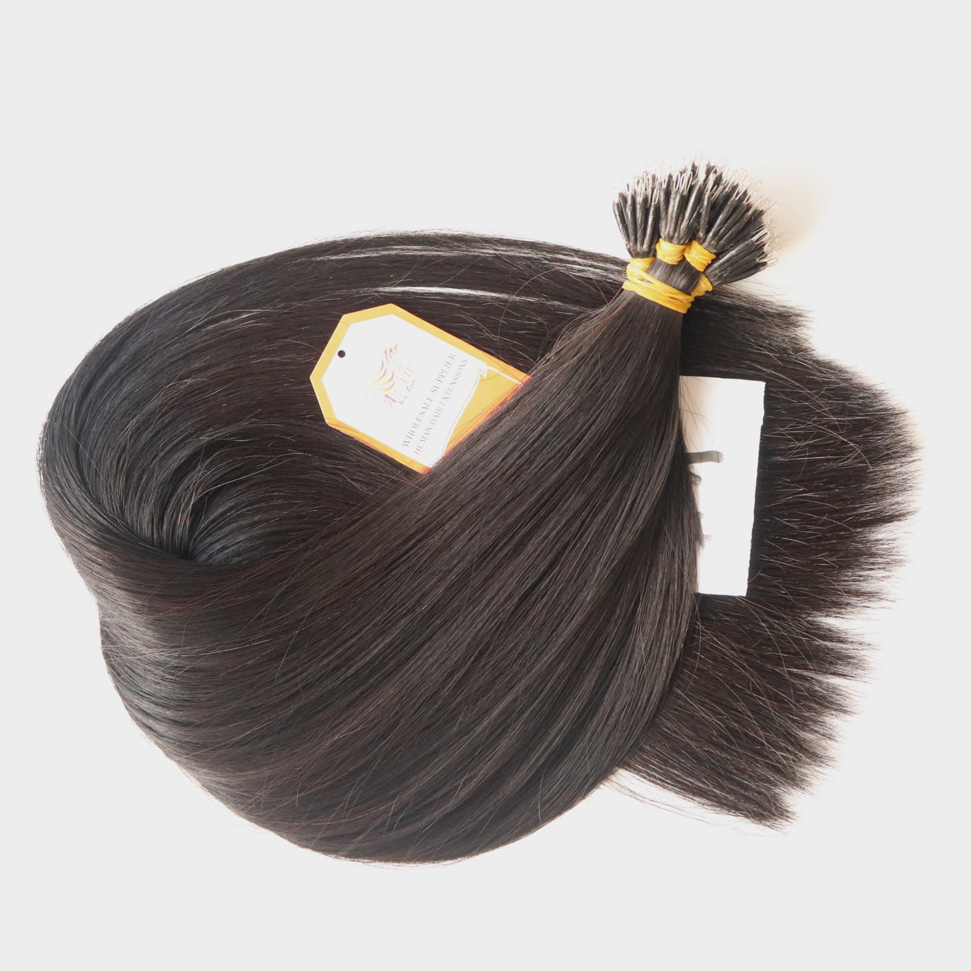 Keratin Nano Tip Bundle Hair Extensions Double Drawn Cheap 100% Vietnamese Raw Unprocessed Human Hair