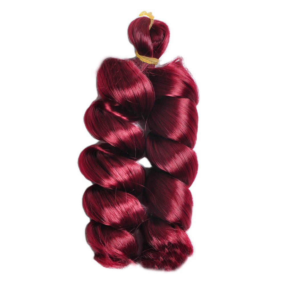 Short Bob Boho Hairstyle Italian Curl Synthetic Crochet Hair French loose curl Box Braiding Boho Hairstyle For Black Woman