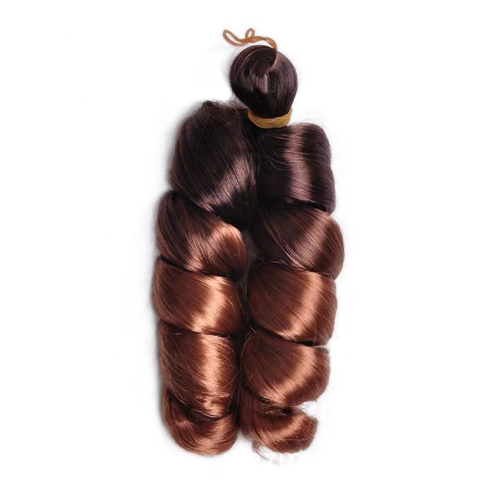 Short Bob Boho Hairstyle Italian Curl Synthetic Crochet Hair French loose curl Box Braiding Boho Hairstyle For Black Woman