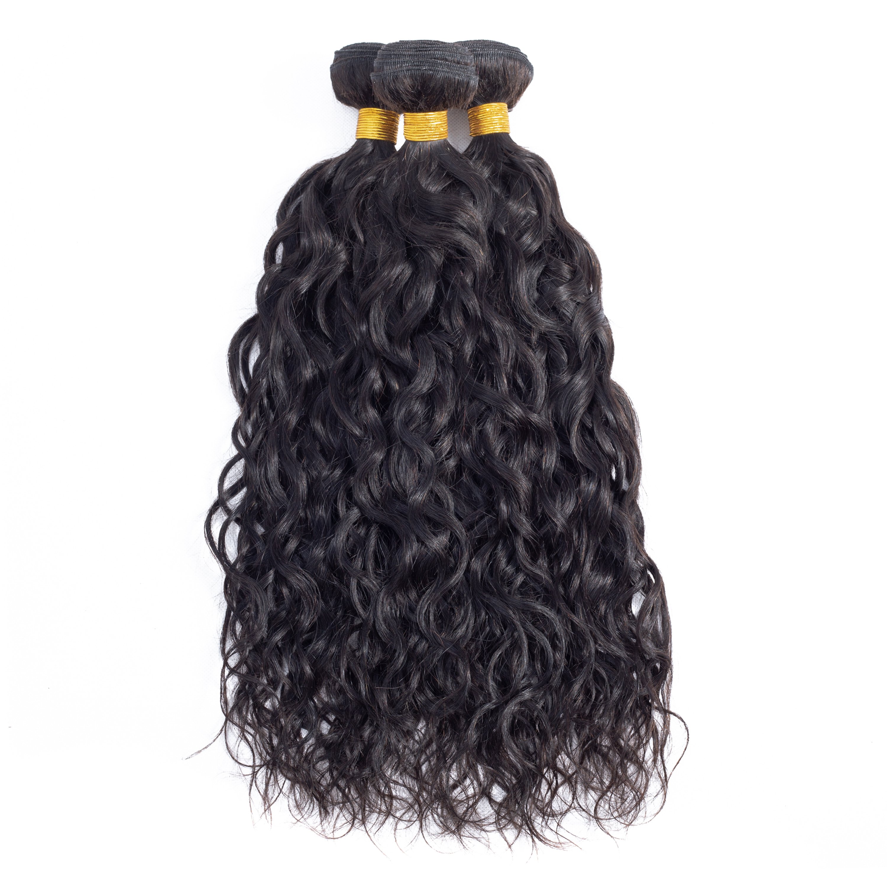 Custom 40 50 Inch Virgin Brazilian Human Hair Bundles , 100% Brazilian Hair Bundles Human Hair Extensions