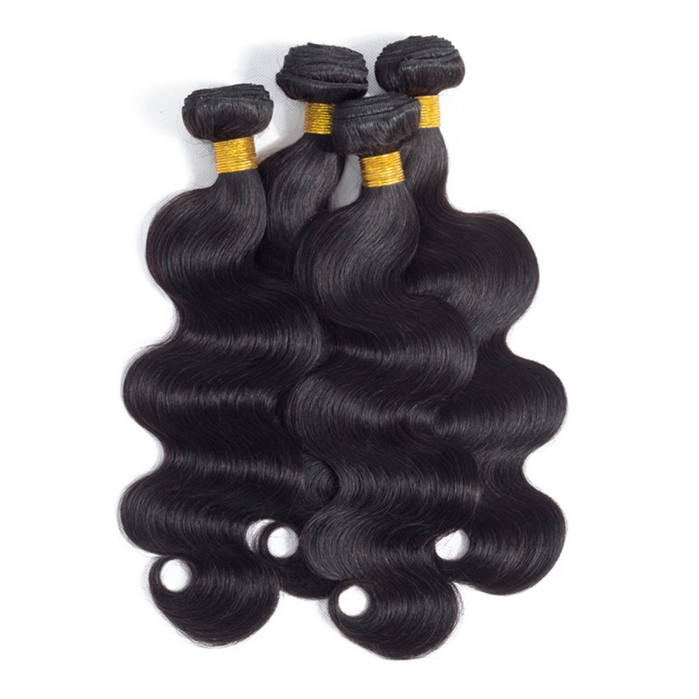 Custom 40 50 Inch Virgin Brazilian Human Hair Bundles , 100% Brazilian Hair Bundles Human Hair Extensions