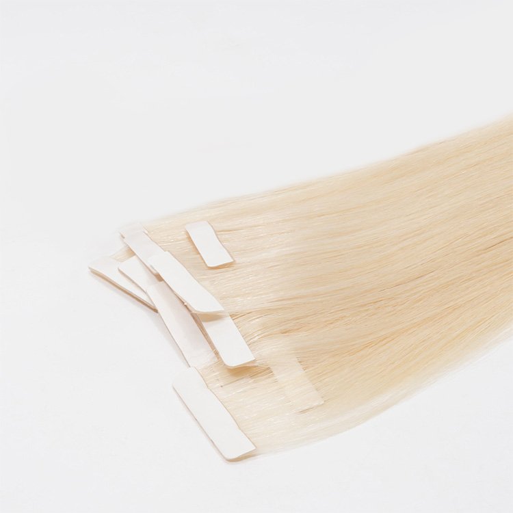 Salon Professional Private Label Full Cuticle Double Sided Adhesive Invisible Tape In Hair Extention