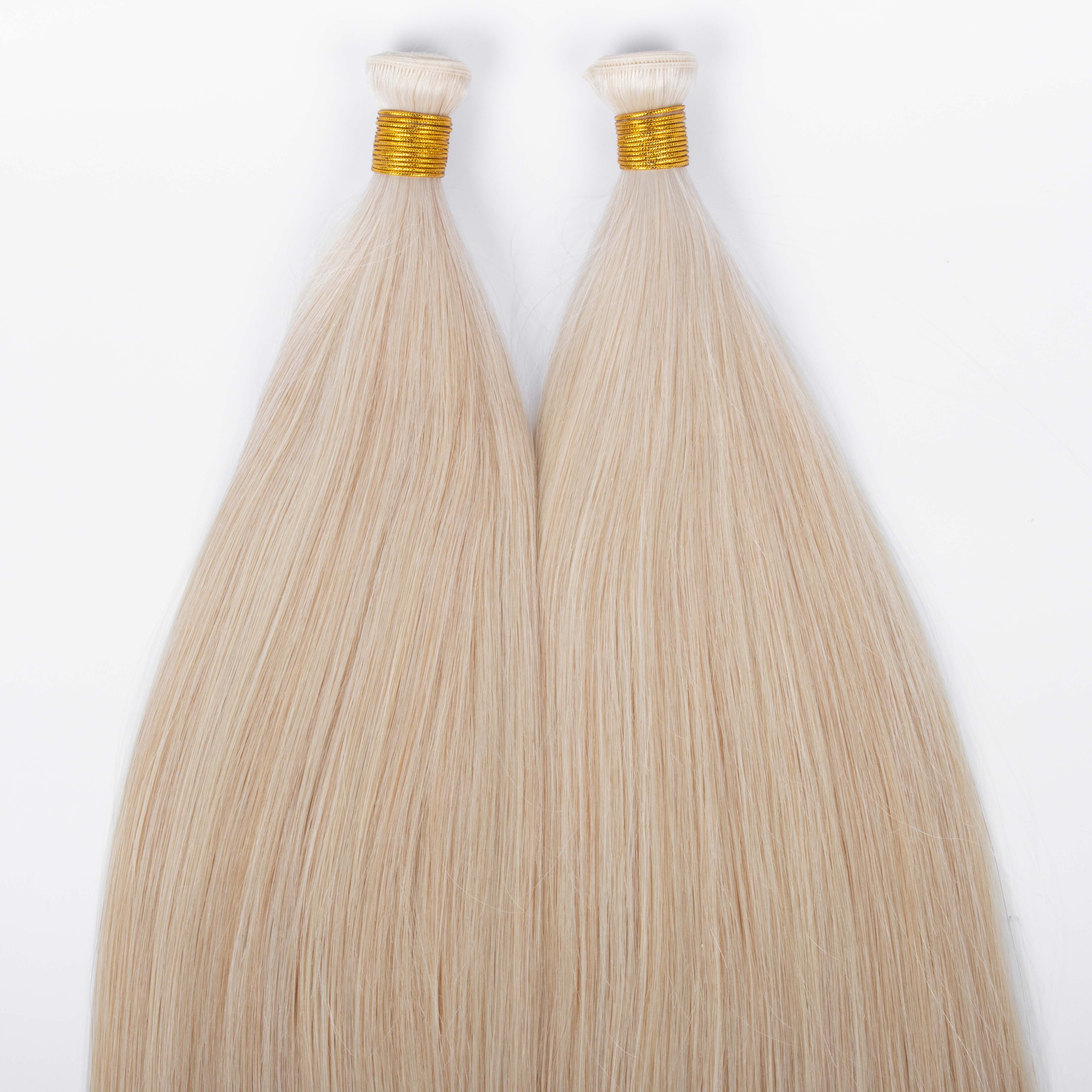 Double Drawn Can Be Cut Genius Weft 100% Unprocessed Virgin Genius Weft Human Hair Extensions