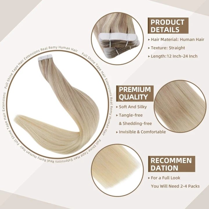 Wholesale 100% Remy Human Hair Tape Hair Extensions High Quality Cuticle Aligned Natural Virgin Tape Ins Hair Extension 99J Red