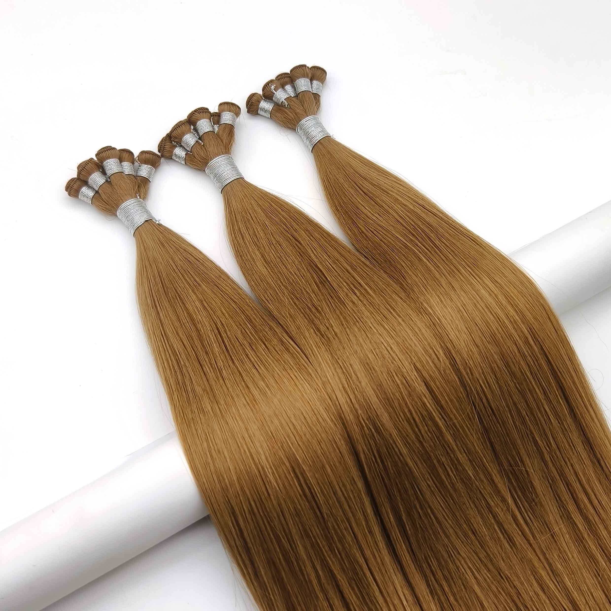 Fasimei Top Quality Hair Products Hand Tied Russian Hair Weft Top Selling Hand Tied Weft Balayage Human Hair Extensions