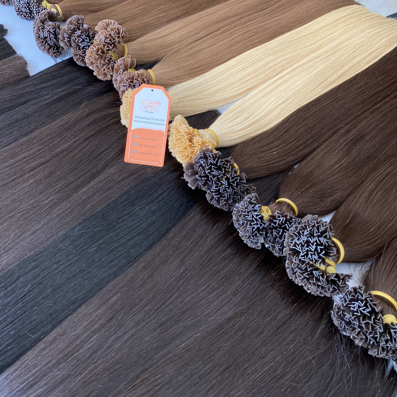 Top Selling Wholesale Price Keratin V Tip Hair Extensions 100% Raw Vietnamese Hair Cuticle Aligned Hair