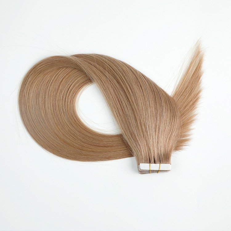 Wholesale european 100% Human Hair Extension Double Drawn Virgin Remy Tape In Hair Extension Human