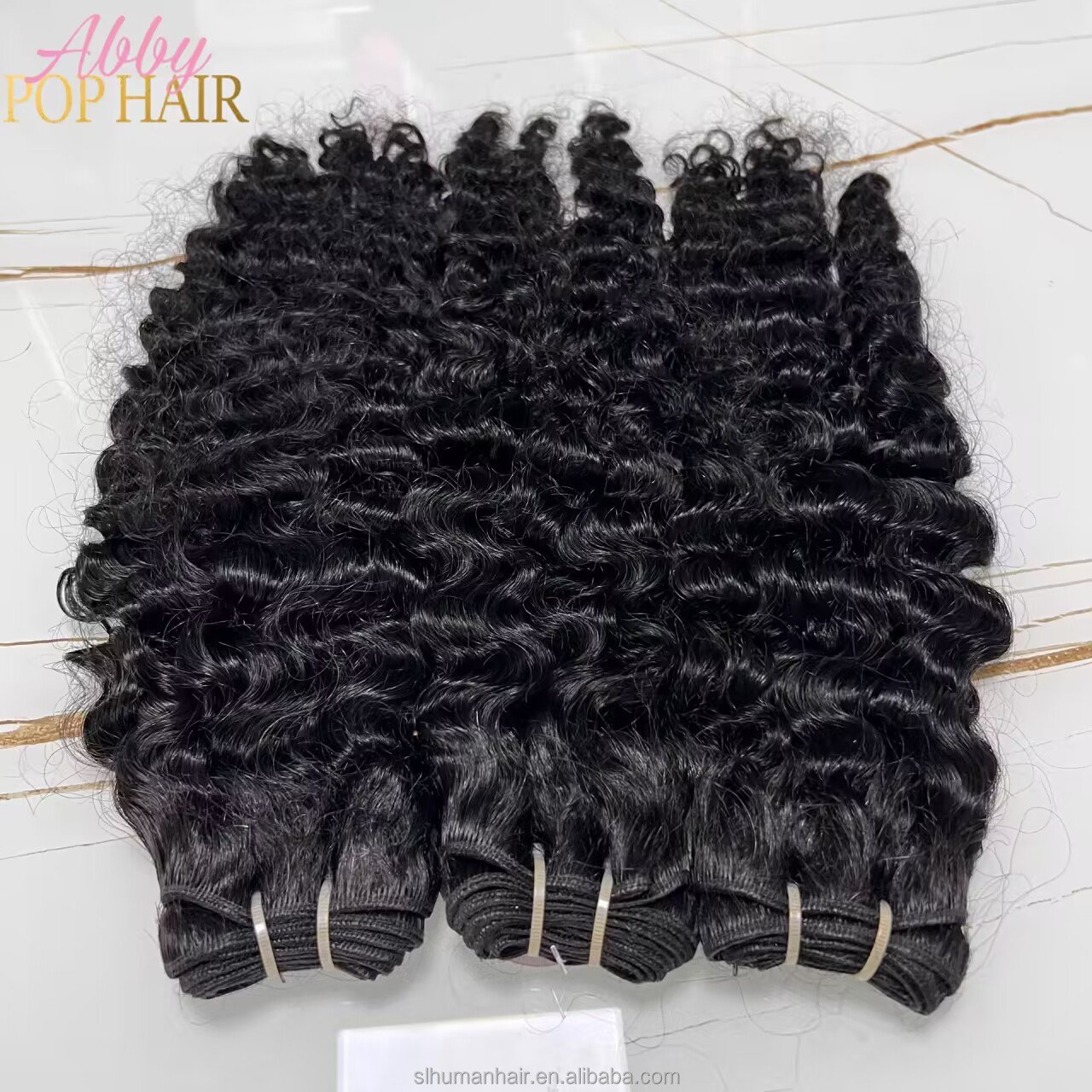 wholesale Raw human hair extension raw Indian hair Burmese Curl natural wavy Burmese curly raw hair bundles