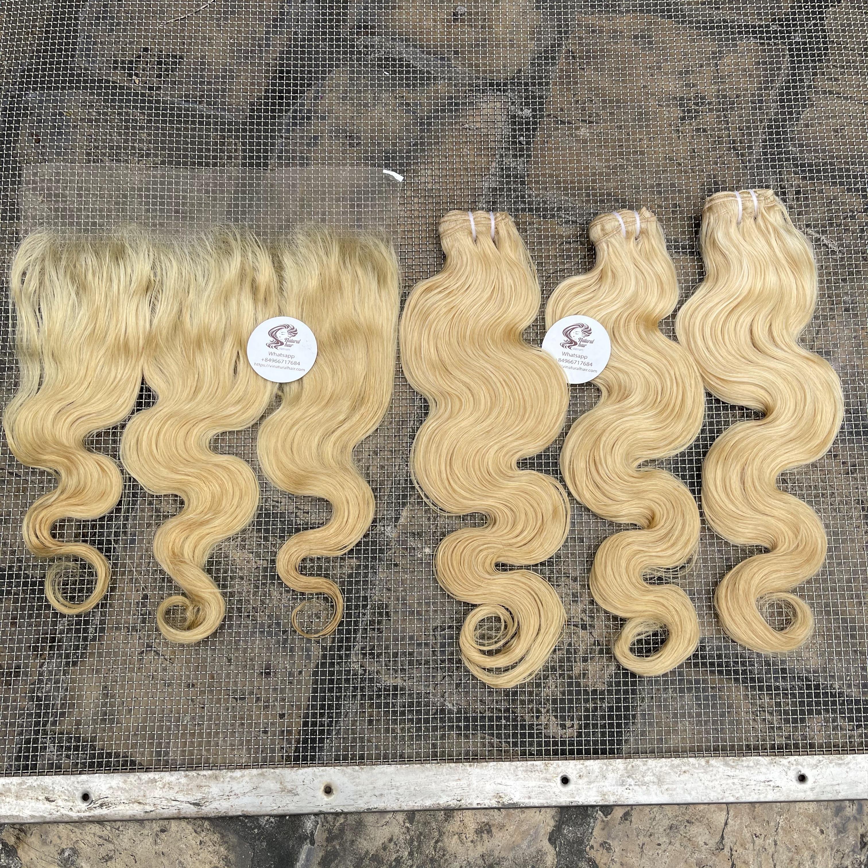 WHOLE SALES FACTOR vietnamese hair raw unprocessed south Indian temple bundles human hair
