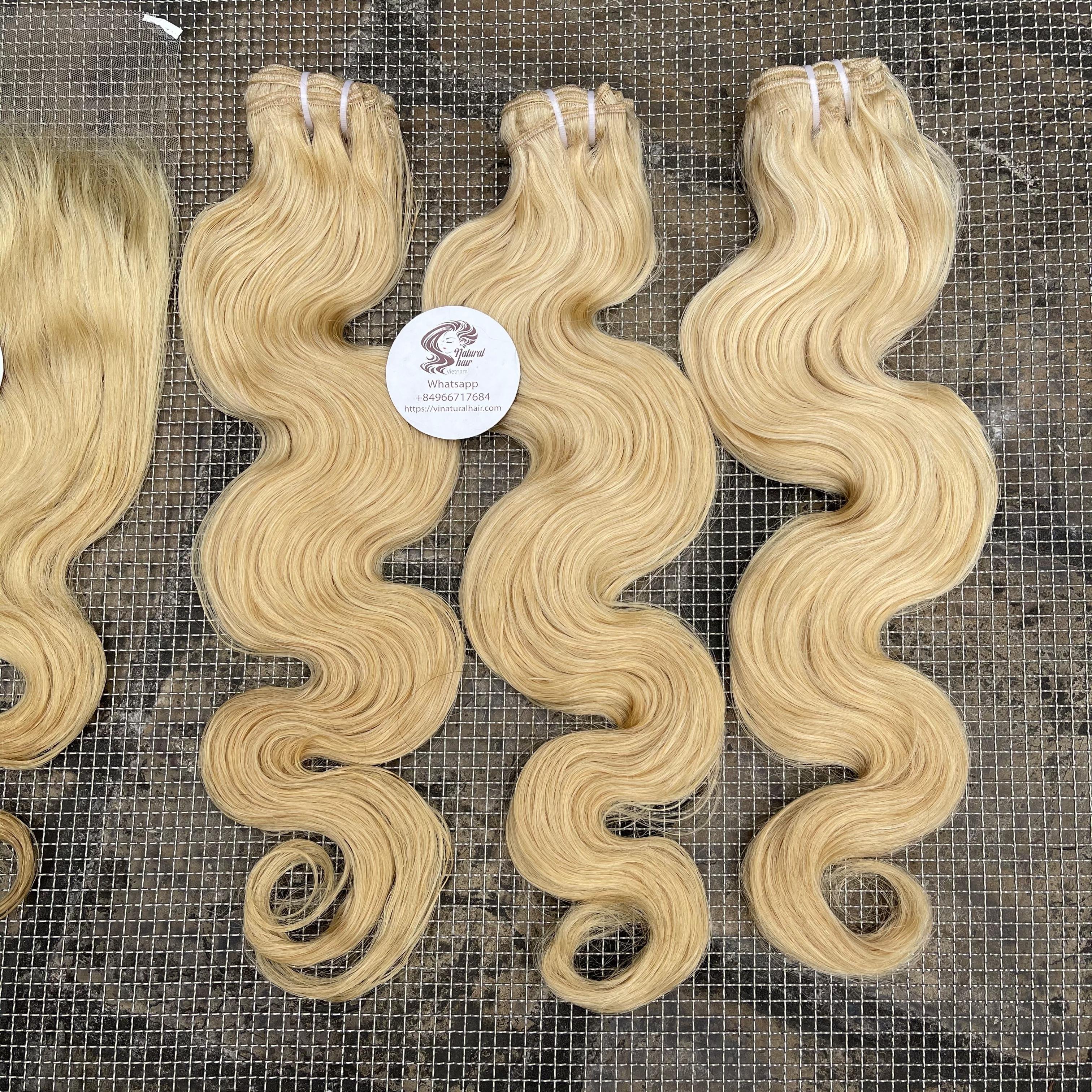 WHOLE SALES FACTOR vietnamese hair raw unprocessed south Indian temple bundles human hair