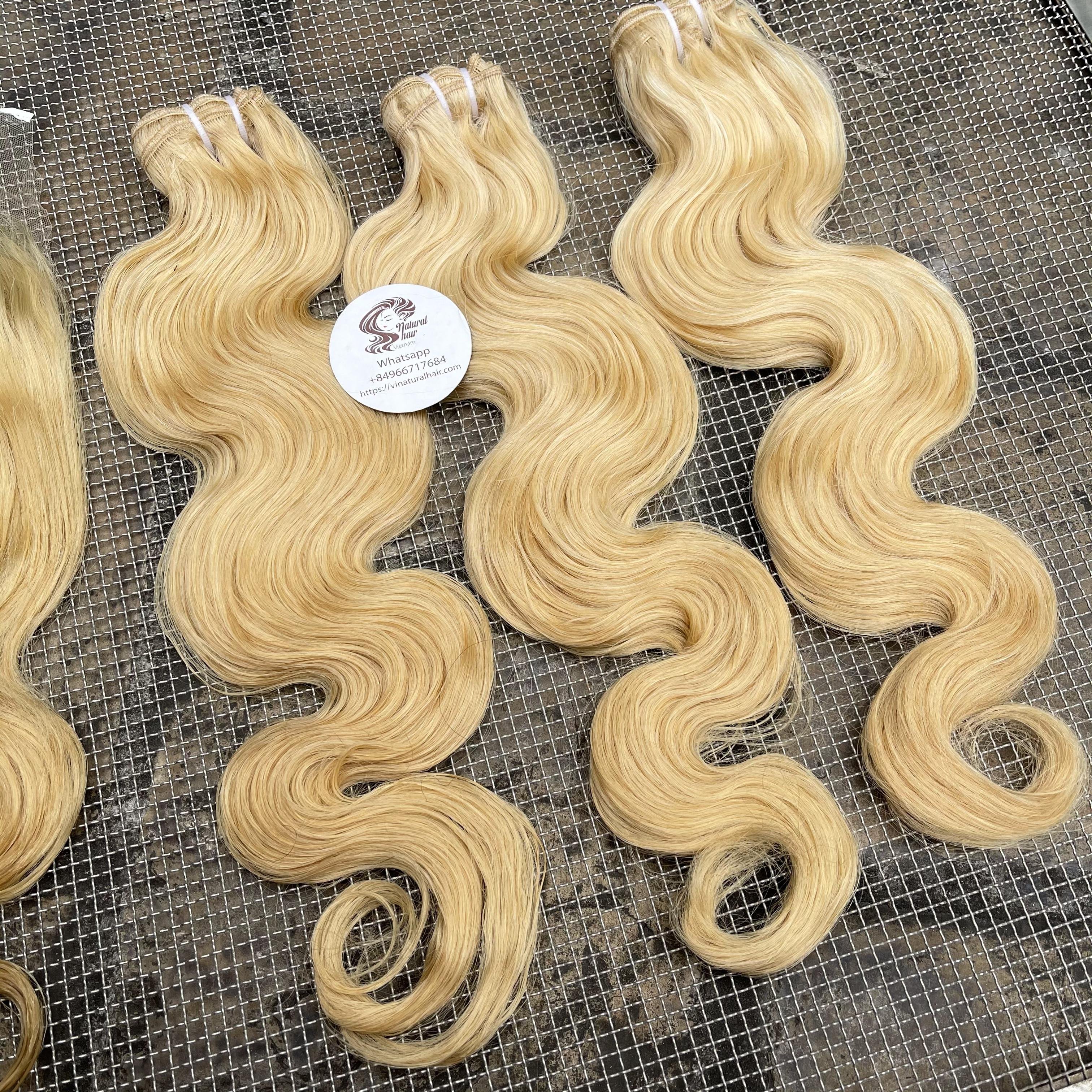 WHOLE SALES FACTOR vietnamese hair raw unprocessed south Indian temple bundles human hair