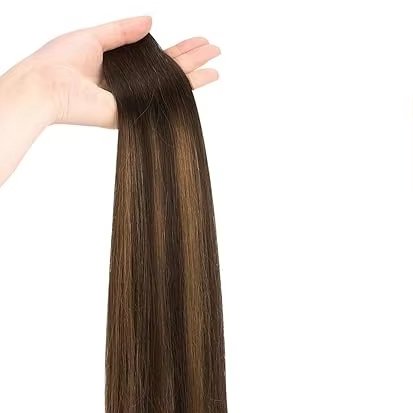 Tianci Russian Remy Hair Tape In Extensions Dyed Silky Straight Wave Machine Double Weft