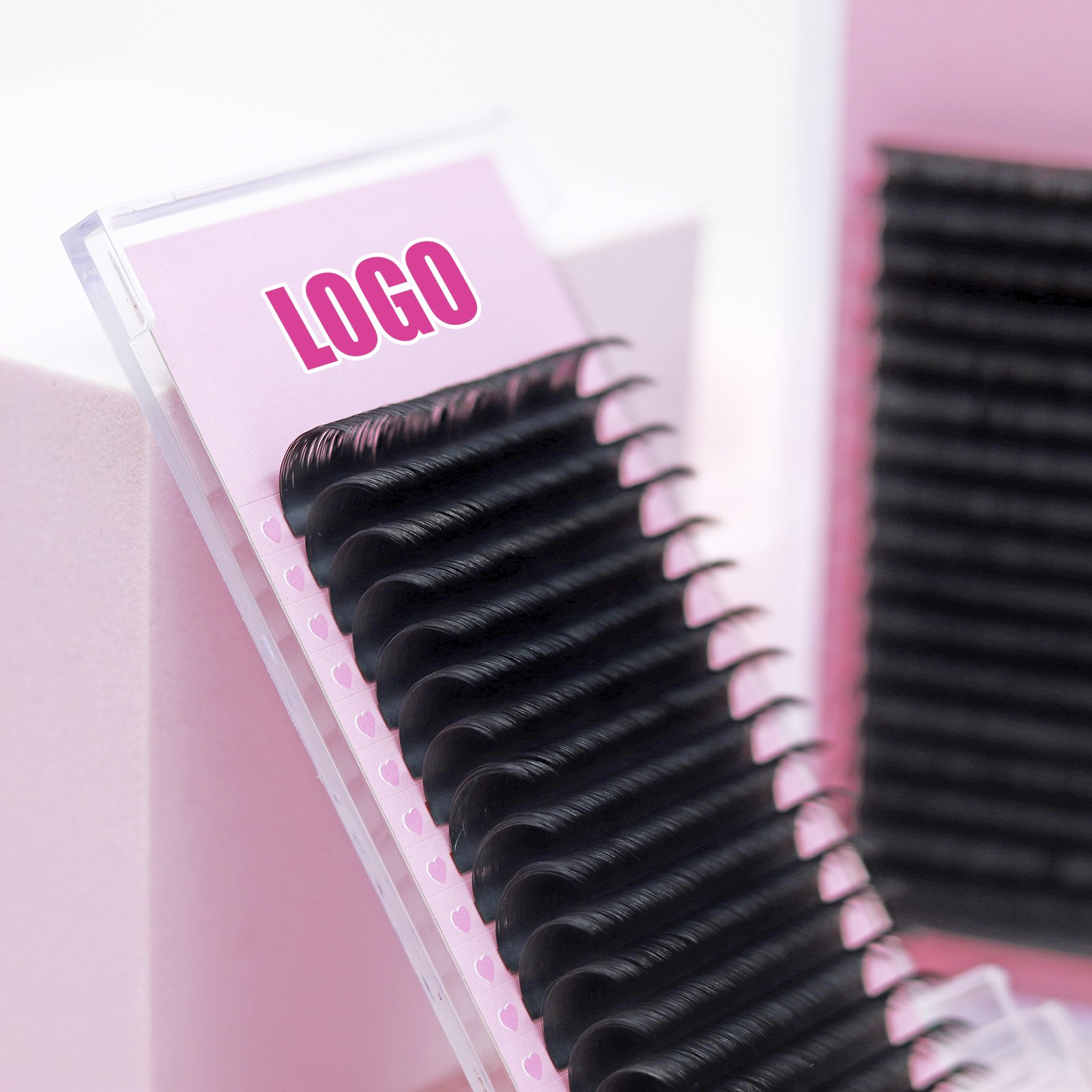 Biya Lash Trays Wholesale Cashmere Eyelash Extension Mink Individual Eyelash Extension Velvet Cashmere Lash Extensions