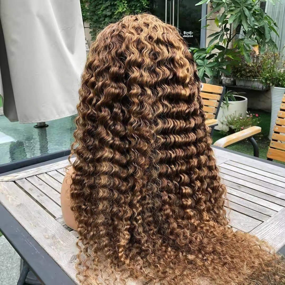 Wet and Wavy Bulk Human Hair For Braiding No Weft Deep Wave Bulk Human Hair Braiding Bundle Hair Extension