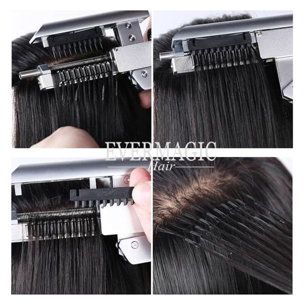 2024 Hot-selling Double Drawn 6D Hair Extension Virgin Remy Cuticle Aligned 6D Human Hair Extension