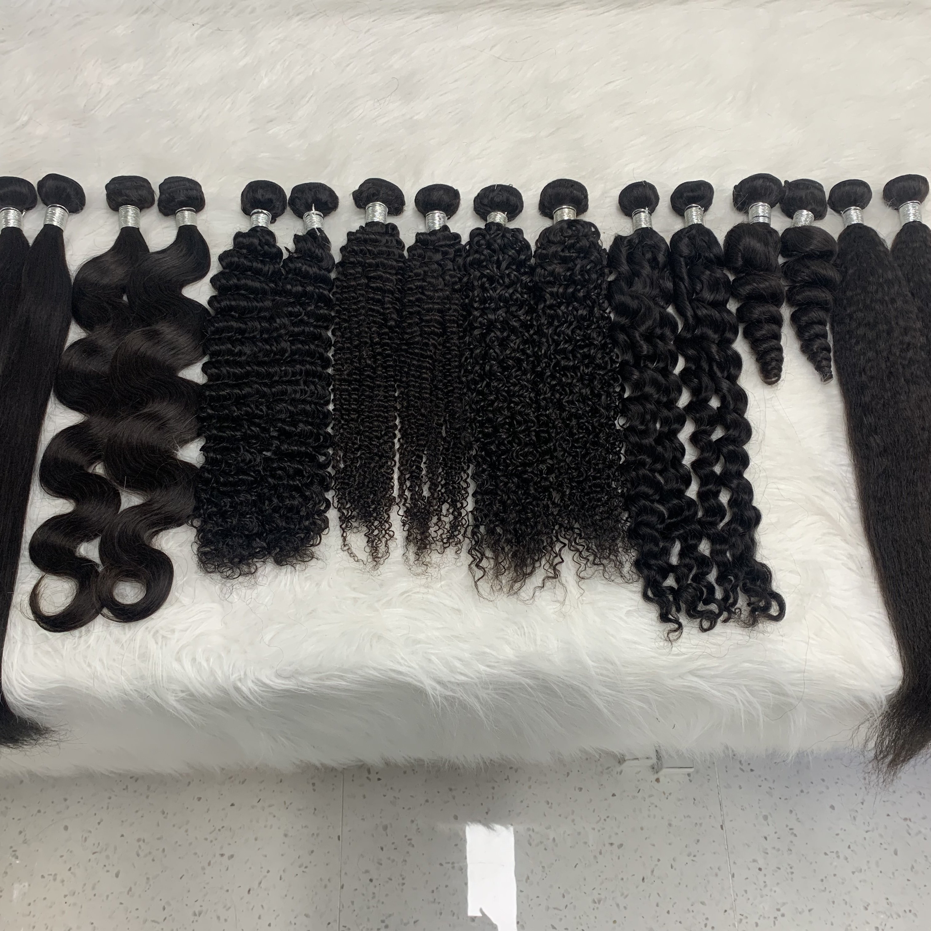 Wholesale 10a 12a 40inch Mink Virgin Brazilian Remy Human Hair Bundle Raw Cuticle Aligned Hair Extension Hair Weave Bundles