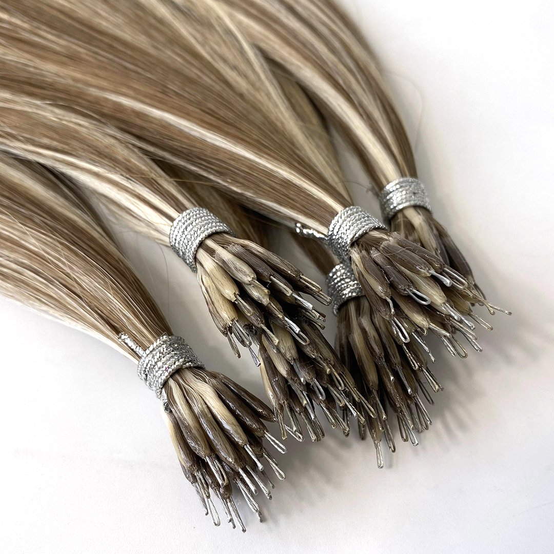 2024 Best quality Hair With Wholesale price Nano ring Human hair extension