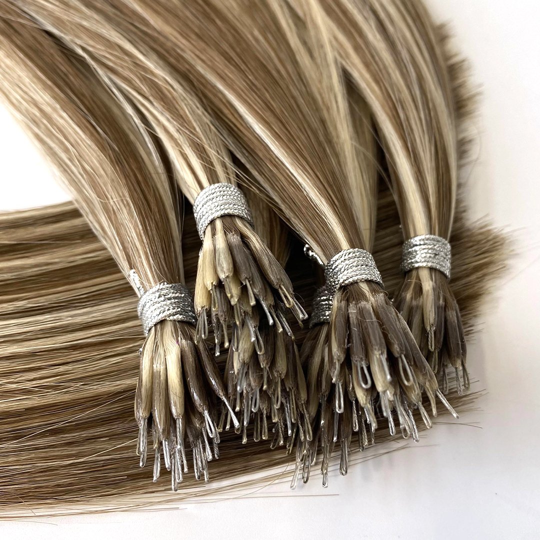 2024 Best quality Hair With Wholesale price Nano ring Human hair extension