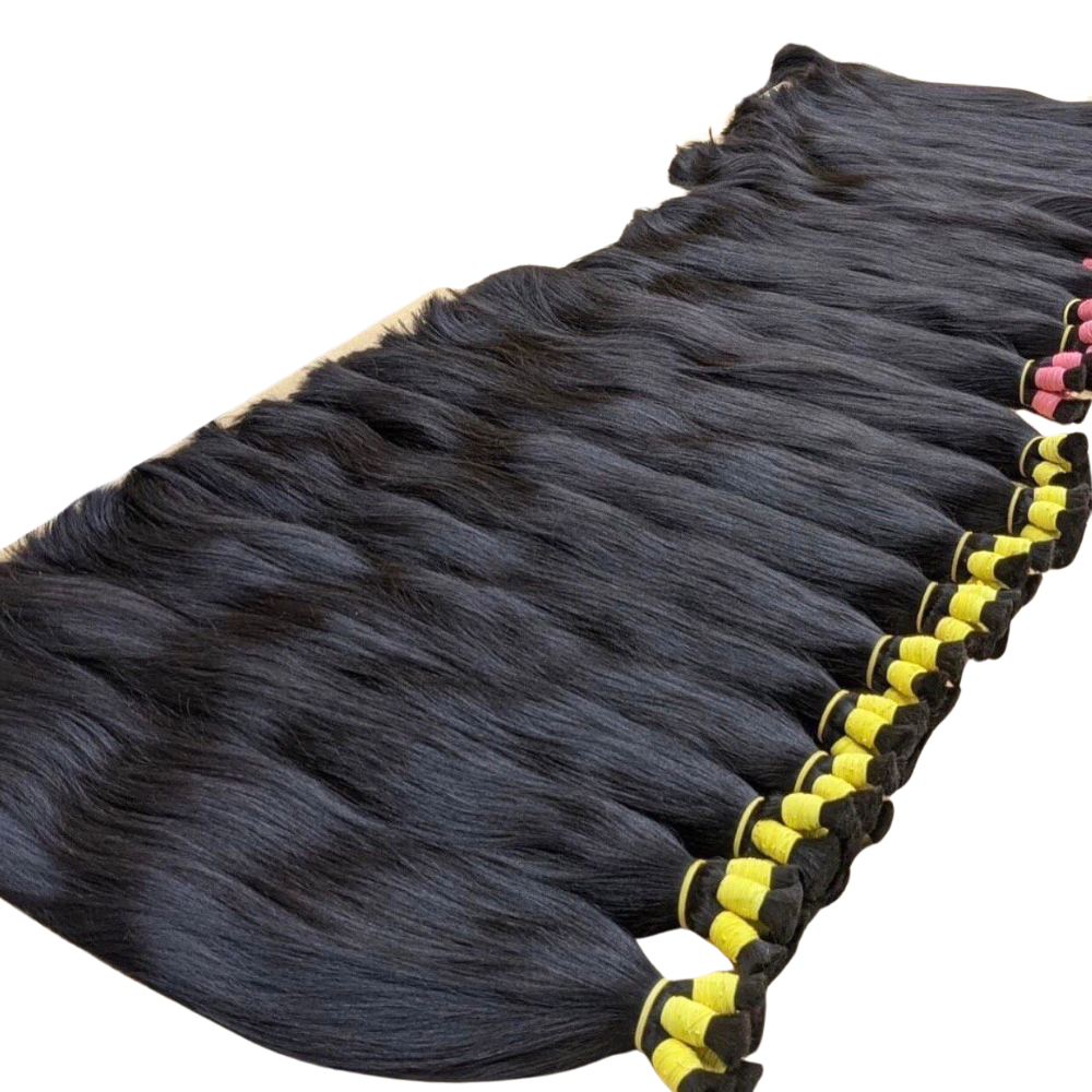 Best Selling One Single Donor Bulk Human Hair Unprocessed 100% Raw Cuticle Aligned Vietnamese Natural Human Hair Extensions