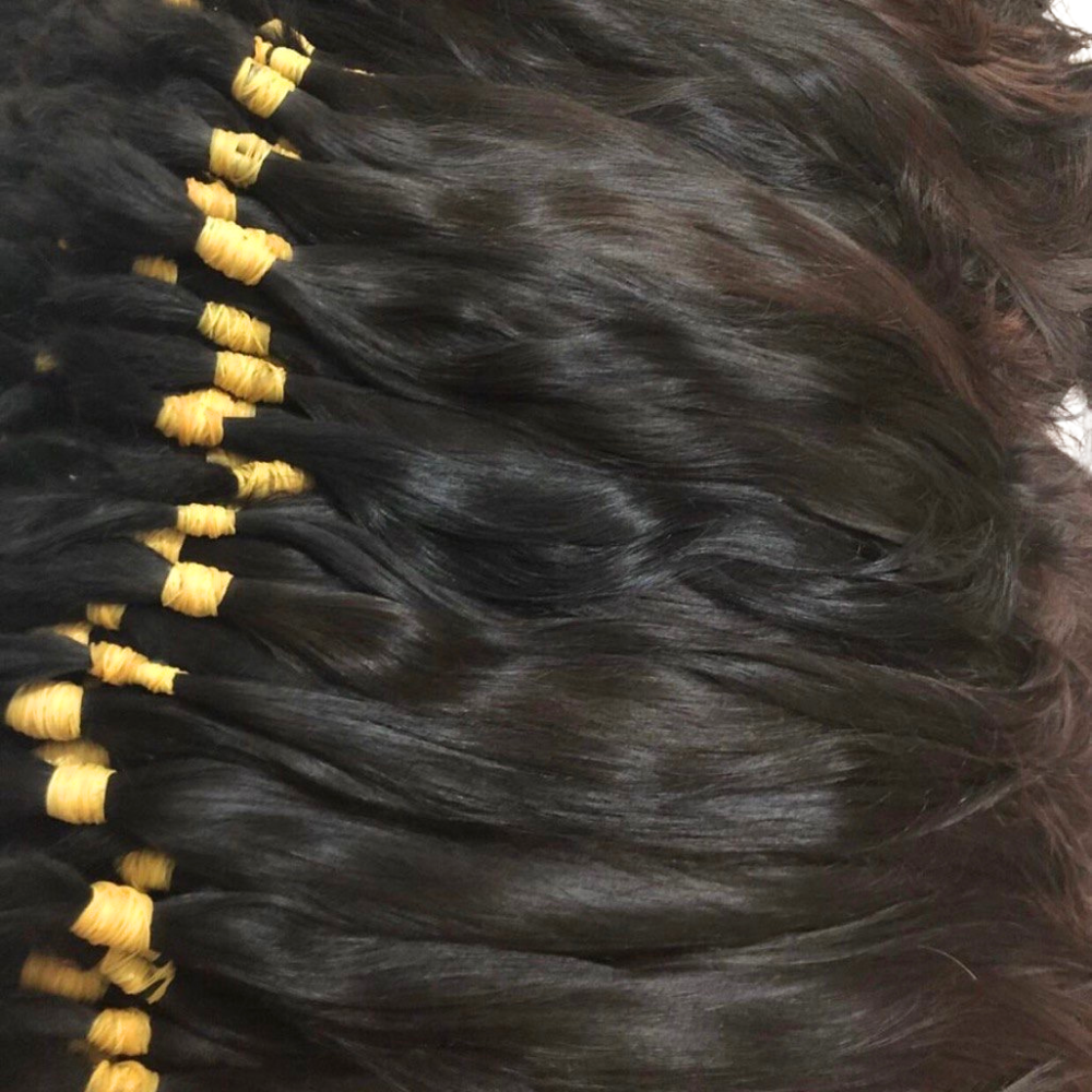 Best Selling One Single Donor Bulk Human Hair Unprocessed 100% Raw Cuticle Aligned Vietnamese Natural Human Hair Extensions