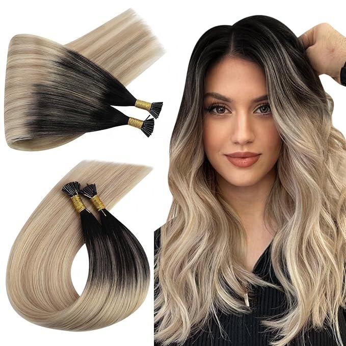 wholesale luxury design i Tip Extensions Human Hair raw Brazilian virgin cuticle aligned Hairs 14-26 inch silky straight